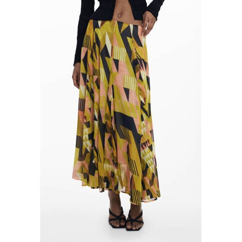 Desigual A-lijn rok groen afbeelding