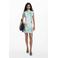 Desigual midi jurk blauw