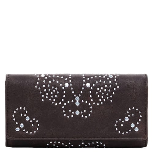Desigual portemonnee donkerbruin afbeelding