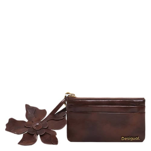 Desigual portemonnee donkerbruin afbeelding