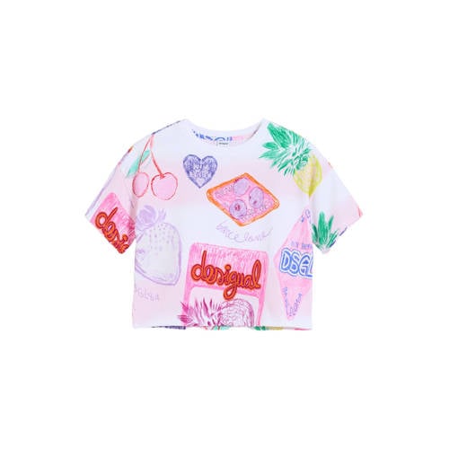 Desigual T-shirt roze afbeelding