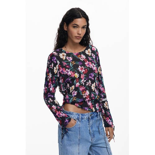 Desigual gebloemde top multi afbeelding