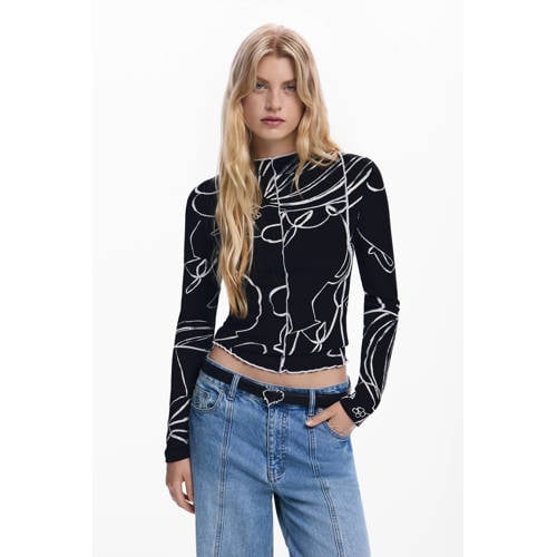 Desigual top zwart afbeelding