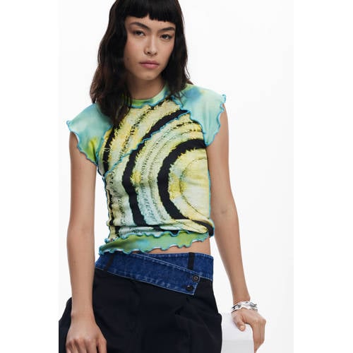 Desigual T-shirt blauw afbeelding