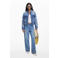 Desigual denim spijkerjas medium blue denim
