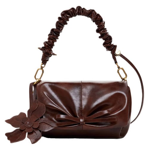 Desigual schoudertas donkerbruin afbeelding