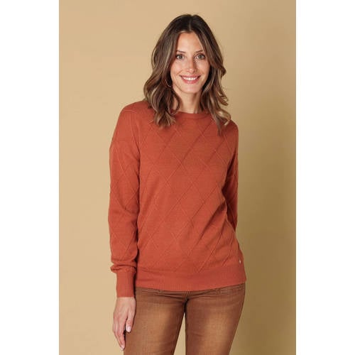 Ivy Beau sweater oranje afbeelding