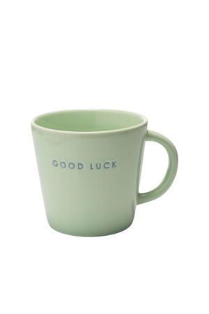 cappuccino mok GOOD LUCK light green (250 ml)