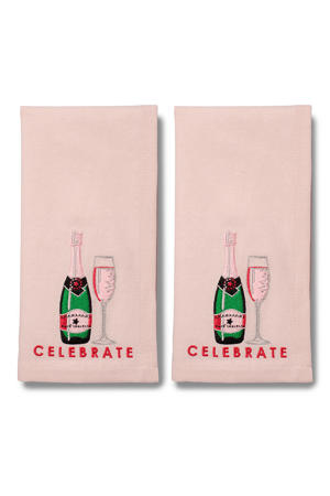 geborduurd servet CELEBRATE (45x45 cm) (set van 2)