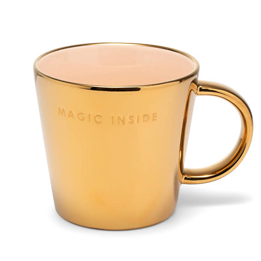 Vondels theemok MAGIC INSIDE gold ecru (350 ml)