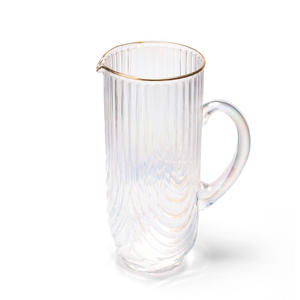 karaf ripple transparant (23,5 cm)
