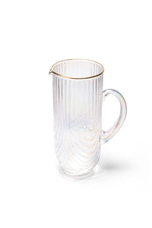 karaf ripple transparant (23,5 cm) 