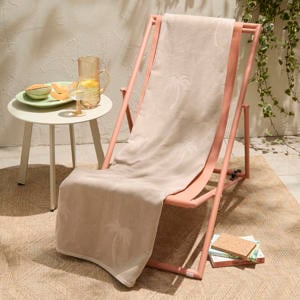 strandlaken Palm - zand (velours) (200x100 cm)