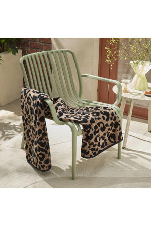 strandlaken Leopard (velours) (180x100 cm)