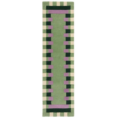Flair Rugs Kai Wol Vloerkleed met Border afbeelding