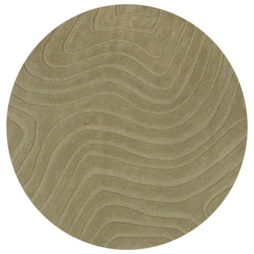 Flair Rugs Mesmerise Abstract Vloerkleed Wollen Cirkel afbeelding