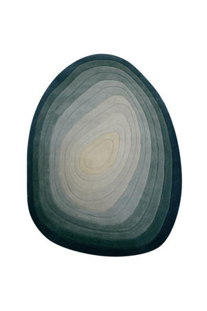 Puddle Ombre Modern Vloerkleed Wol