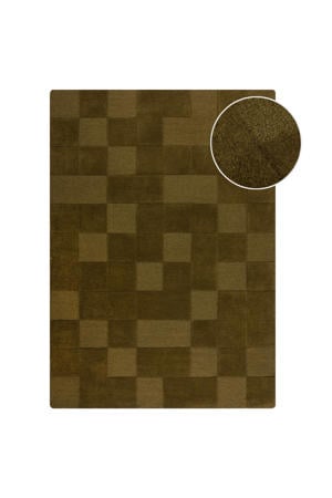 Checkerboard Modern Vloerkleed Wol