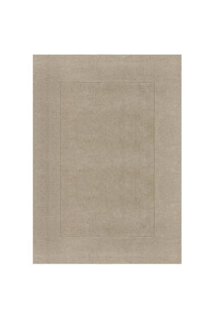 Texture Wool Border Modern Vloerkleed Wol