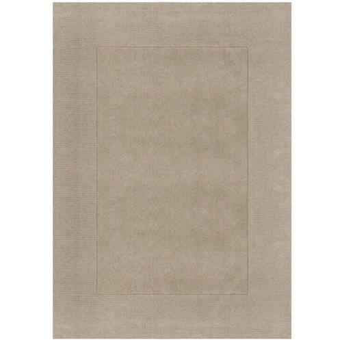 Flair Rugs Texture Wool Border Modern Vloerkleed Wol afbeelding