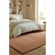 thumbnail: Flair Rugs Texture Wool Border Modern Vloerkleed Wol
