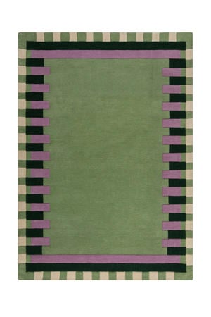 Kai Wol Vloerkleed met Border