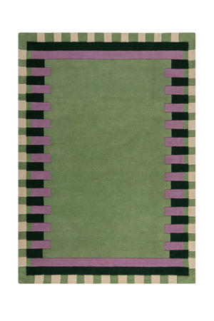 Kai Wol Vloerkleed met Border