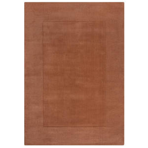 vloerkleed wol Texture Border Modern (230x160 cm)