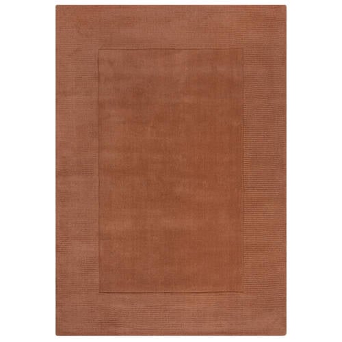 Flair Rugs Texture Wool Border Modern Vloerkleed Wol afbeelding