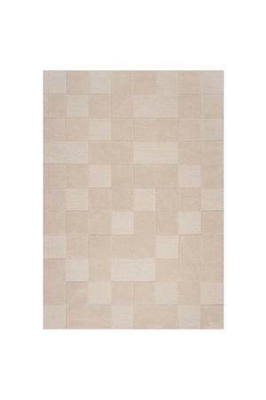 vloerkleed wol Checkerboard Modern (290x200 cm)