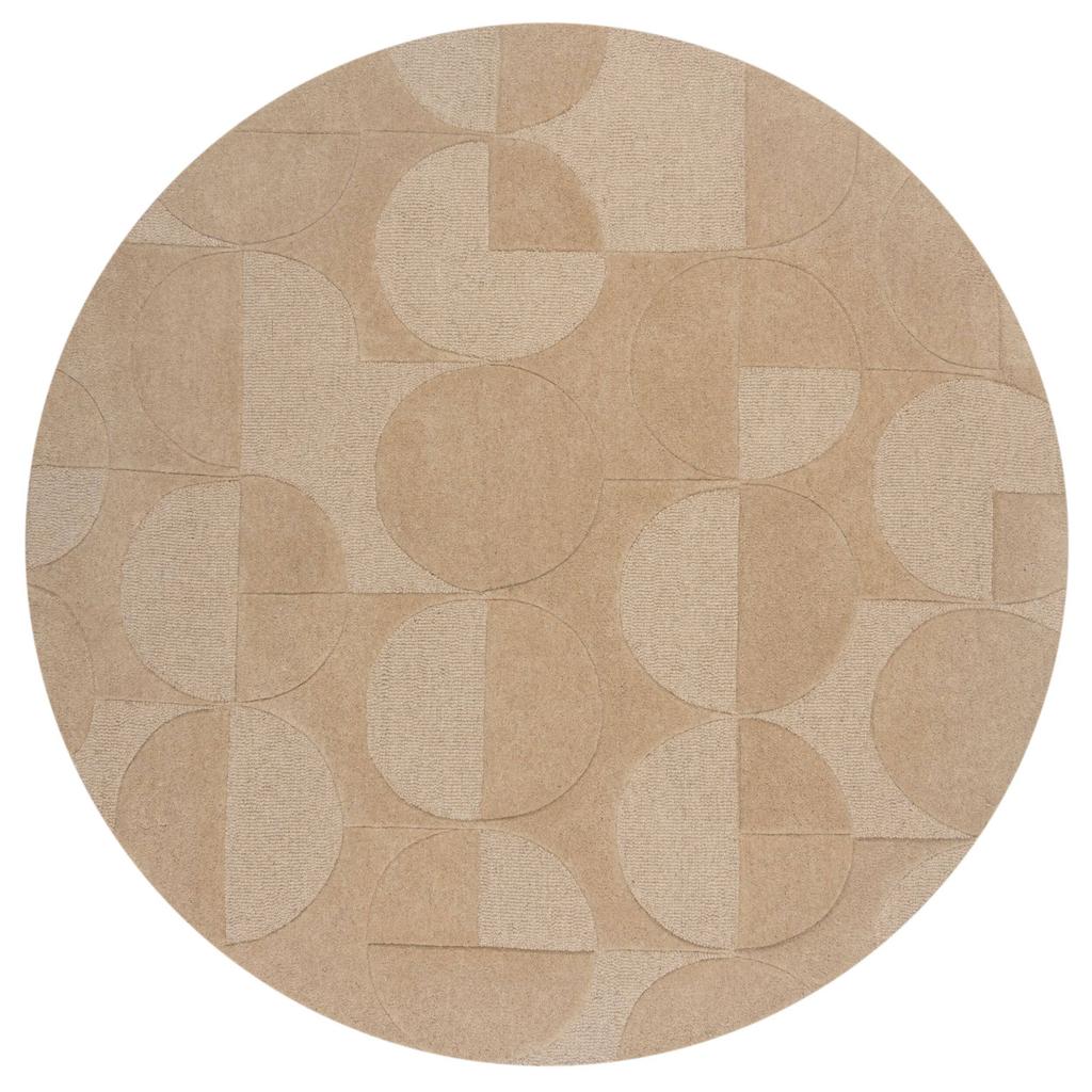 Flair Rugs vloerkleed wol Gigi Geometrisch (Ø160 cm)