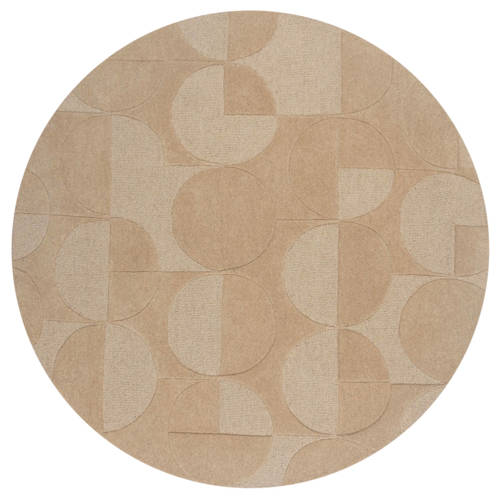 Flair Rugs vloerkleed wol (160X160 cm) afbeelding