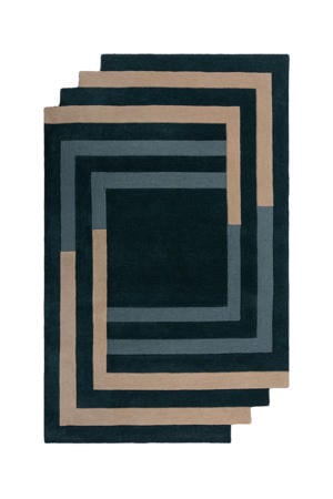 vloerkleed wol Labyrinth (180x120cm)