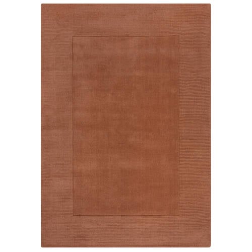 Flair Rugs Texture Wool Border Modern Vloerkleed Wol afbeelding