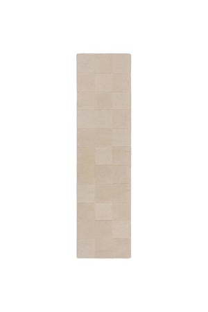 vloerkleed wol Checkerboard Modern (230x60 cm)