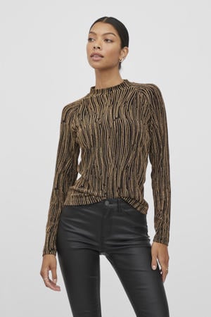top zwart met glitter