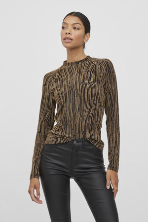 top zwart met glitter