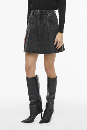 denim spijkerrok grey denim