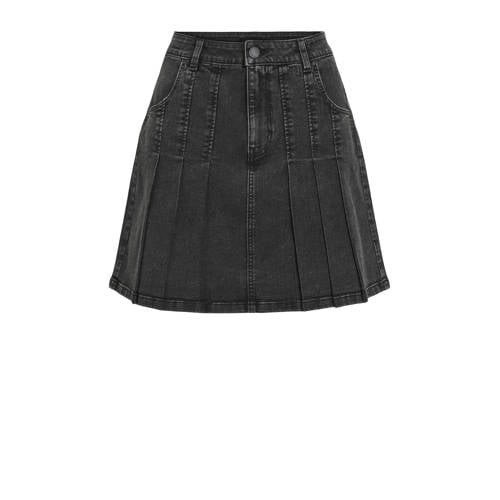 VILA denim spijkerrok grey denim afbeelding