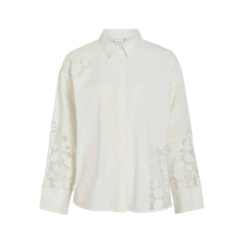 VILA blouse ecru afbeelding