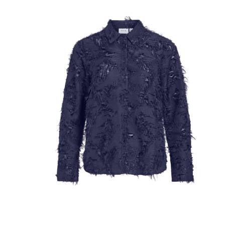 VILA blouse donkerpaars afbeelding