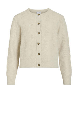 gebreid vest ecru