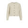 VILA gebreid vest ecru