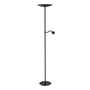 Conivarino Vloerlamp - Leeslamp - LED - 170 cm - Zwart - Dimbaar