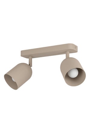 Tilston Spot - E14 - 28 cm - Zandkleur/Beige/Crème - Kantelbaar