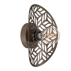 Swaby Wandlamp - E27 - 30 cm - Brons