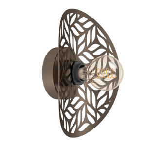 Swaby Wandlamp - E27 - 30 cm - Brons