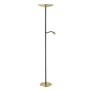 Conivarino Vloerlamp - Leeslamp - LED - 170 cm - Goud - Dimbaar