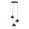 EGLO Ariscani 1 Hanglamp - E27 - Ø 42,5 cm - Zwart/Koper