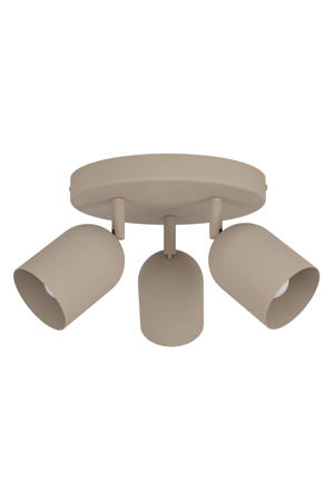 Tilston Spot - E14 - Ø 25 cm - Zandkleur/Beige/Crème - Kantelbaar 